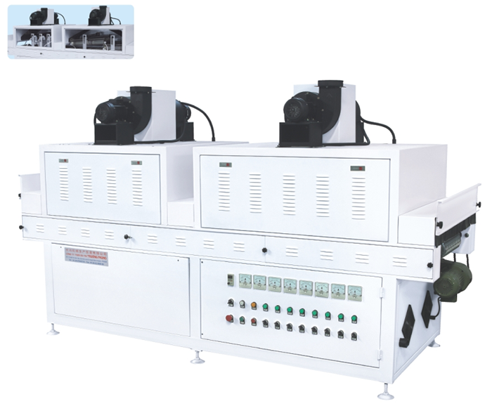 Máy sấy UV ba chiều Trường Phùng